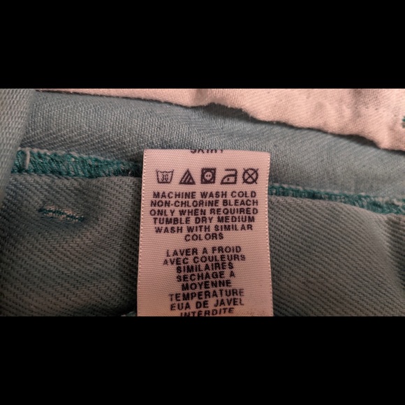 VINTAGE Ralph Lauren 5 Pocket Jean Skirt! - Picture 5 of 7